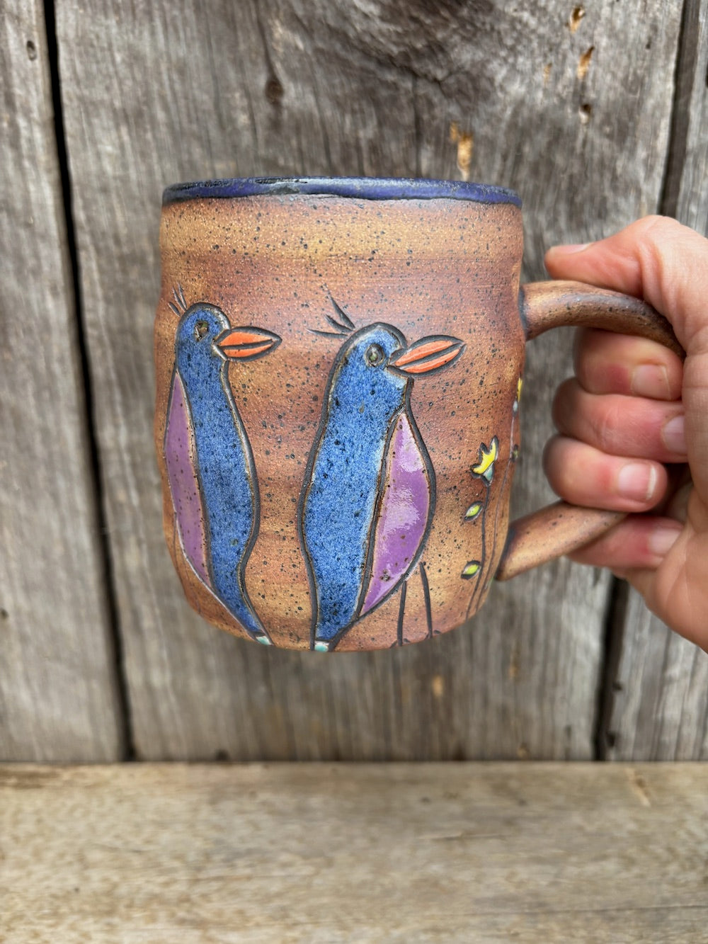 Birds mug