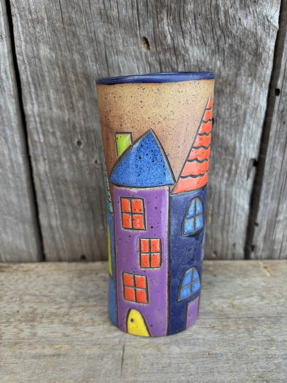 Village vase