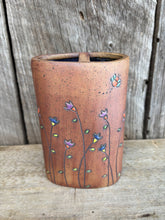 Load image into Gallery viewer, Oval brick vase
