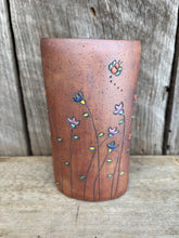 Load image into Gallery viewer, Oval brick vase
