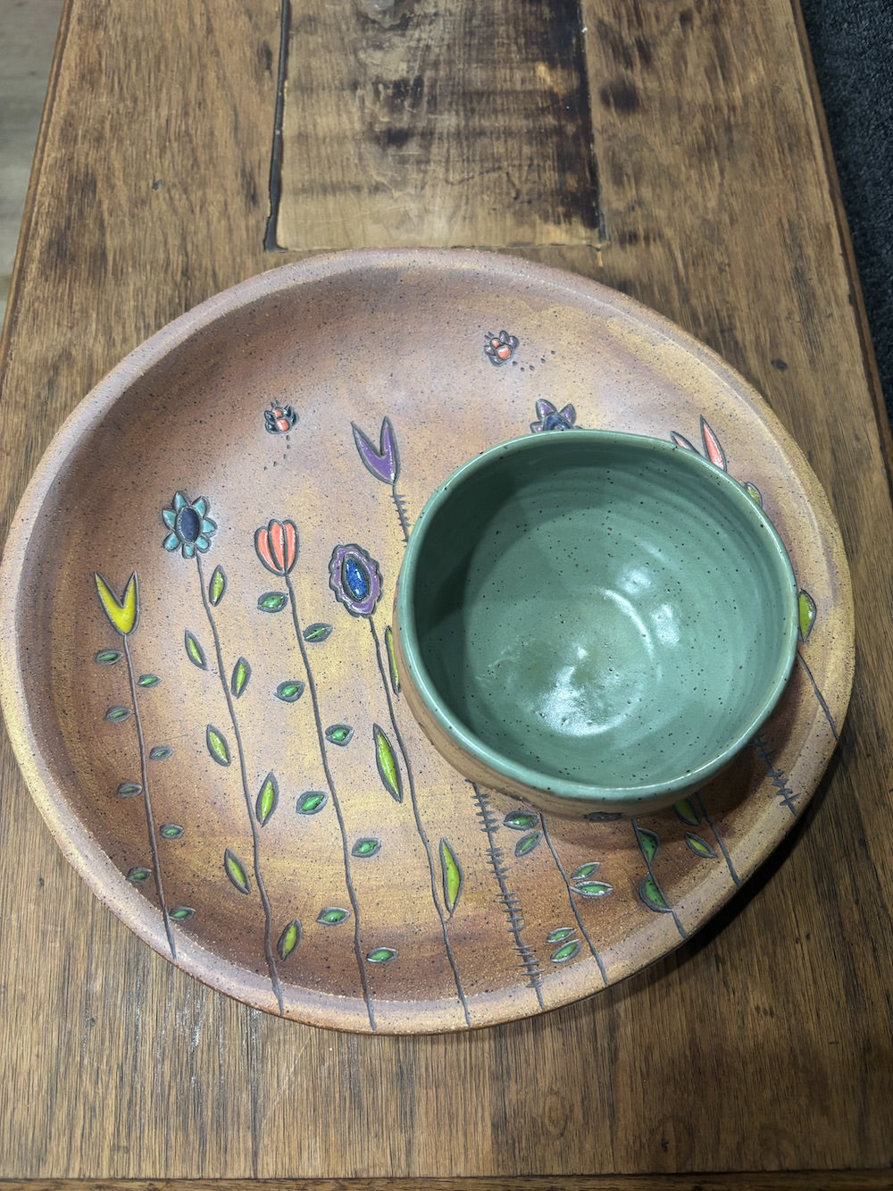 Platter and bowl set ( Sale!)